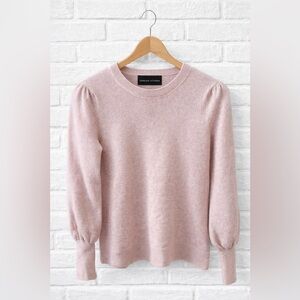 Adrienne Vittadini Blush Crew Neck Sweater